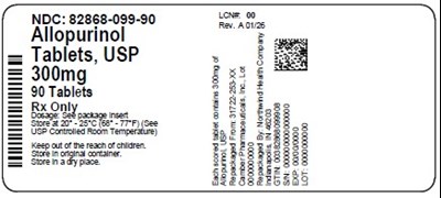 Label (82868 099 90   Rev A 01 26 Nhc)